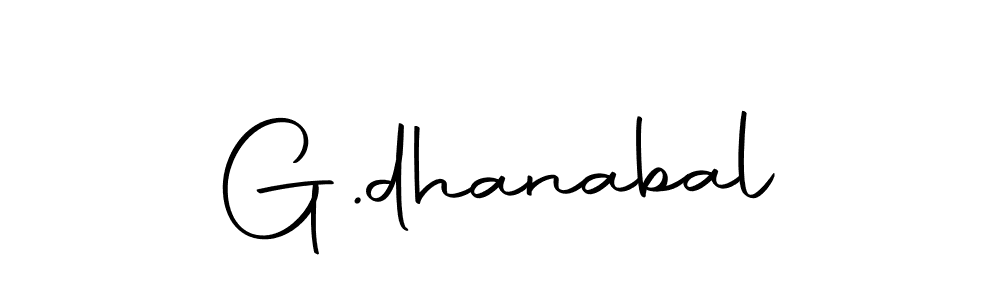 How to make G.dhanabal name signature. Use Autography-DOLnW style for creating short signs online. This is the latest handwritten sign. G.dhanabal signature style 10 images and pictures png