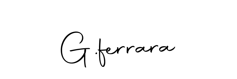 How to make G.ferrara signature? Autography-DOLnW is a professional autograph style. Create handwritten signature for G.ferrara name. G.ferrara signature style 10 images and pictures png