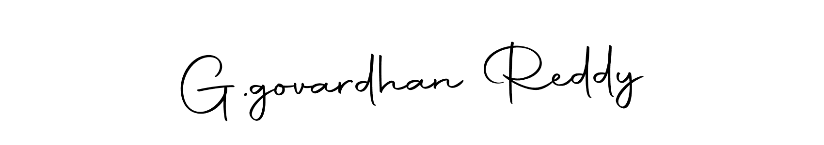 Make a short G.govardhan Reddy signature style. Manage your documents anywhere anytime using Autography-DOLnW. Create and add eSignatures, submit forms, share and send files easily. G.govardhan Reddy signature style 10 images and pictures png
