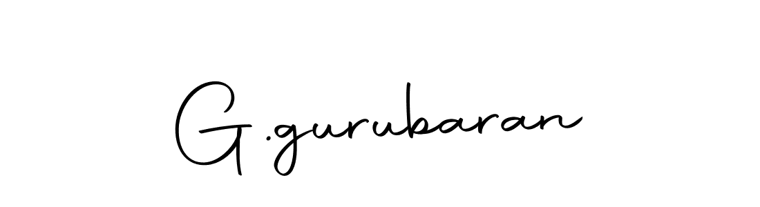 Make a beautiful signature design for name G.gurubaran. With this signature (Autography-DOLnW) style, you can create a handwritten signature for free. G.gurubaran signature style 10 images and pictures png