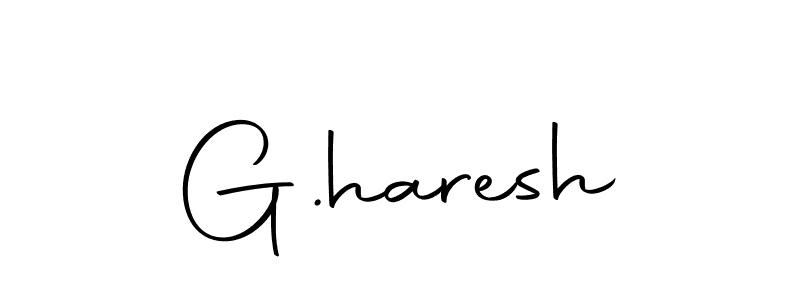 The best way (Autography-DOLnW) to make a short signature is to pick only two or three words in your name. The name G.haresh include a total of six letters. For converting this name. G.haresh signature style 10 images and pictures png