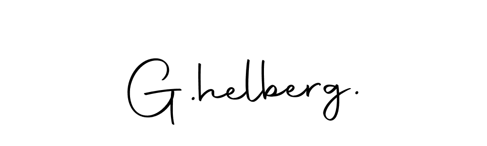 You should practise on your own different ways (Autography-DOLnW) to write your name (G.helberg.) in signature. don't let someone else do it for you. G.helberg. signature style 10 images and pictures png
