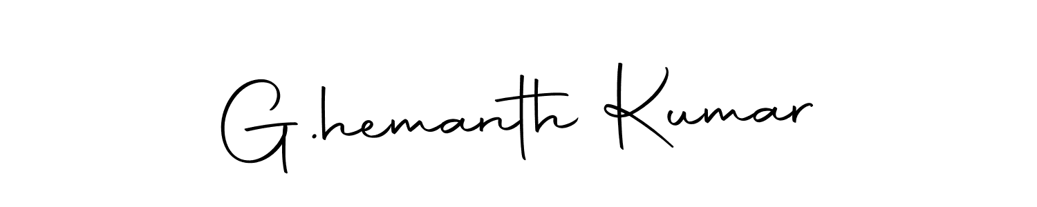 You can use this online signature creator to create a handwritten signature for the name G.hemanth Kumar. This is the best online autograph maker. G.hemanth Kumar signature style 10 images and pictures png