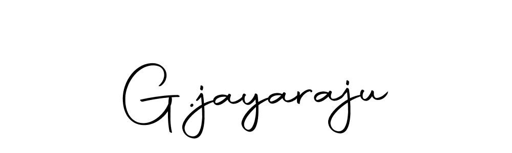 Use a signature maker to create a handwritten signature online. With this signature software, you can design (Autography-DOLnW) your own signature for name G.jayaraju. G.jayaraju signature style 10 images and pictures png