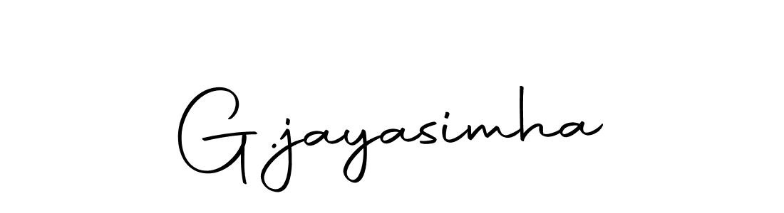 How to make G.jayasimha signature? Autography-DOLnW is a professional autograph style. Create handwritten signature for G.jayasimha name. G.jayasimha signature style 10 images and pictures png