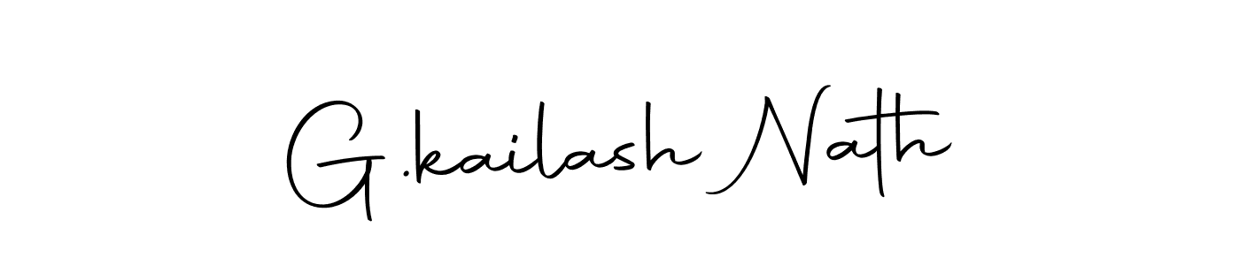 You should practise on your own different ways (Autography-DOLnW) to write your name (G.kailash Nath) in signature. don't let someone else do it for you. G.kailash Nath signature style 10 images and pictures png