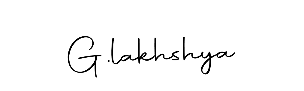 Design your own signature with our free online signature maker. With this signature software, you can create a handwritten (Autography-DOLnW) signature for name G.lakhshya. G.lakhshya signature style 10 images and pictures png