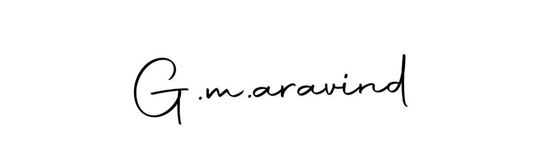 G.m.aravind stylish signature style. Best Handwritten Sign (Autography-DOLnW) for my name. Handwritten Signature Collection Ideas for my name G.m.aravind. G.m.aravind signature style 10 images and pictures png