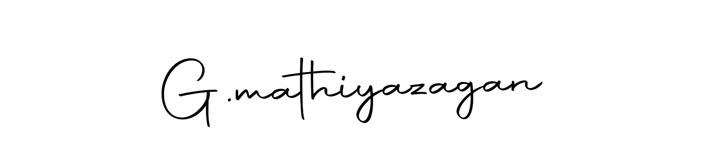 Use a signature maker to create a handwritten signature online. With this signature software, you can design (Autography-DOLnW) your own signature for name G.mathiyazagan. G.mathiyazagan signature style 10 images and pictures png