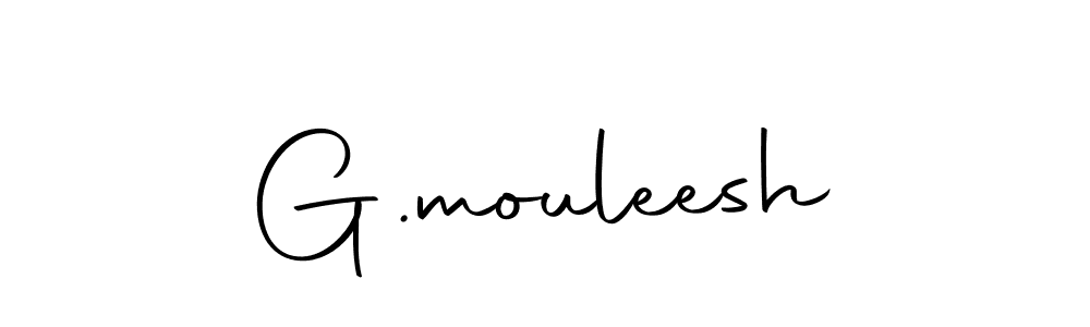 Once you've used our free online signature maker to create your best signature Autography-DOLnW style, it's time to enjoy all of the benefits that G.mouleesh name signing documents. G.mouleesh signature style 10 images and pictures png