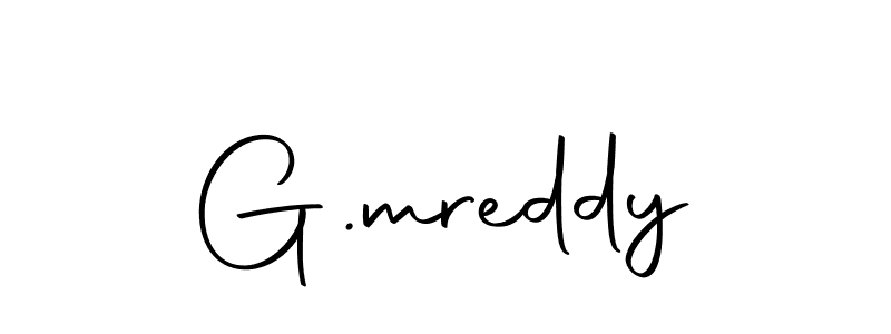 The best way (Autography-DOLnW) to make a short signature is to pick only two or three words in your name. The name G.mreddy include a total of six letters. For converting this name. G.mreddy signature style 10 images and pictures png