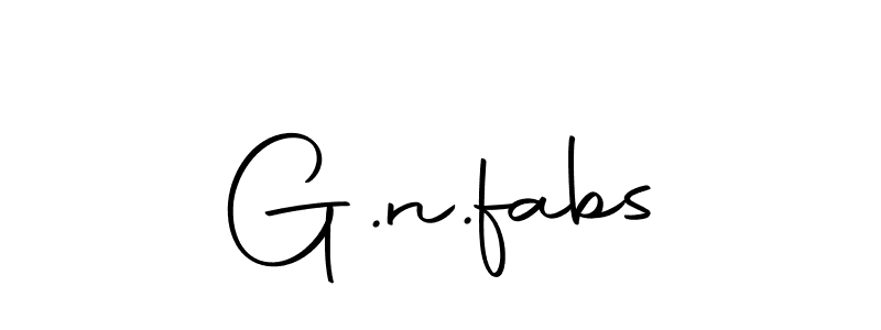 How to make G.n.fabs signature? Autography-DOLnW is a professional autograph style. Create handwritten signature for G.n.fabs name. G.n.fabs signature style 10 images and pictures png