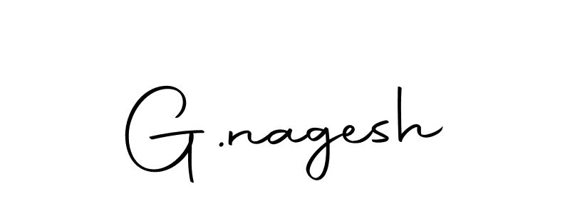 Design your own signature with our free online signature maker. With this signature software, you can create a handwritten (Autography-DOLnW) signature for name G.nagesh. G.nagesh signature style 10 images and pictures png