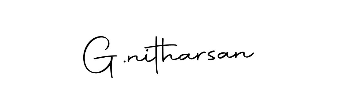 You should practise on your own different ways (Autography-DOLnW) to write your name (G.nitharsan) in signature. don't let someone else do it for you. G.nitharsan signature style 10 images and pictures png