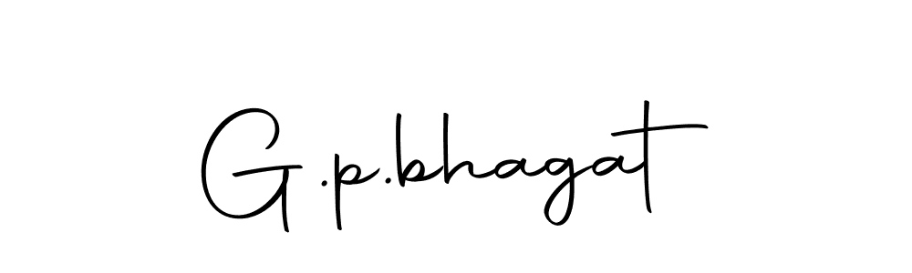 Use a signature maker to create a handwritten signature online. With this signature software, you can design (Autography-DOLnW) your own signature for name G.p.bhagat. G.p.bhagat signature style 10 images and pictures png