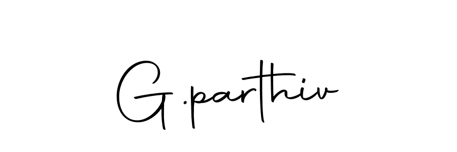 Make a beautiful signature design for name G.parthiv. With this signature (Autography-DOLnW) style, you can create a handwritten signature for free. G.parthiv signature style 10 images and pictures png