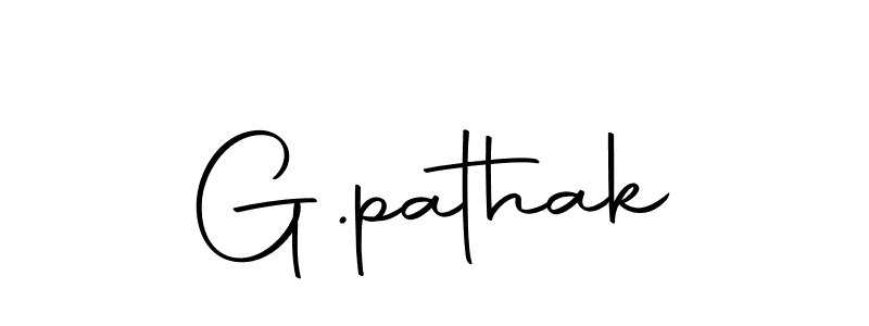 How to make G.pathak name signature. Use Autography-DOLnW style for creating short signs online. This is the latest handwritten sign. G.pathak signature style 10 images and pictures png