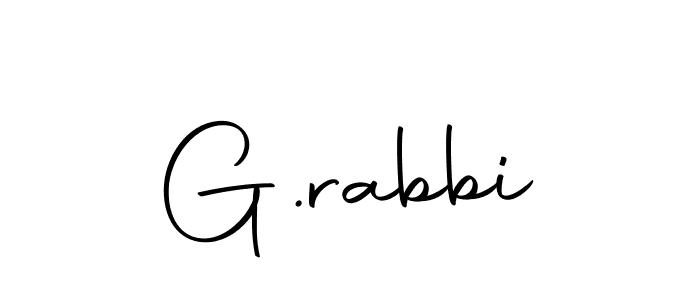 How to make G.rabbi signature? Autography-DOLnW is a professional autograph style. Create handwritten signature for G.rabbi name. G.rabbi signature style 10 images and pictures png