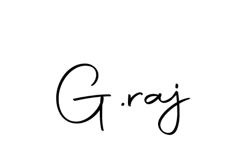 You should practise on your own different ways (Autography-DOLnW) to write your name (G.raj) in signature. don't let someone else do it for you. G.raj signature style 10 images and pictures png