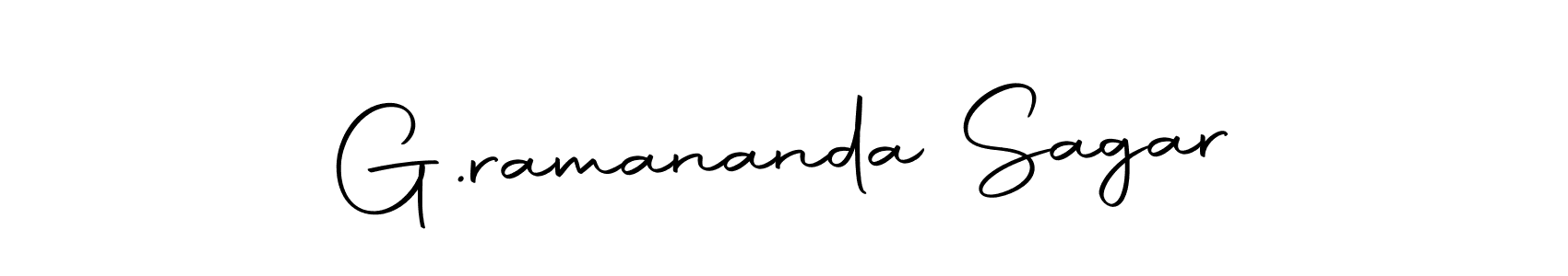 This is the best signature style for the G.ramananda Sagar name. Also you like these signature font (Autography-DOLnW). Mix name signature. G.ramananda Sagar signature style 10 images and pictures png