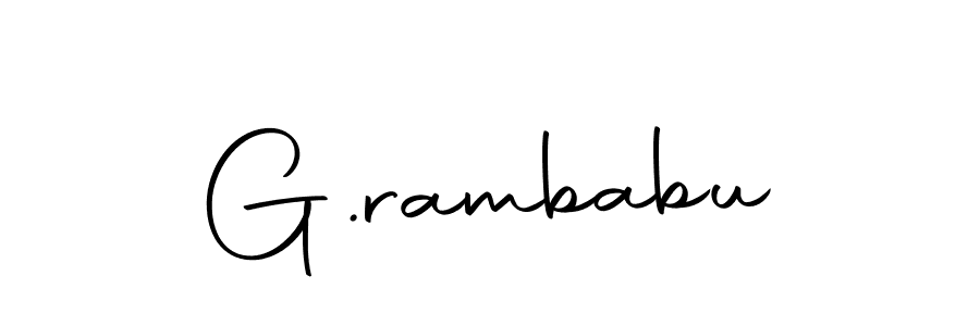 It looks lik you need a new signature style for name G.rambabu. Design unique handwritten (Autography-DOLnW) signature with our free signature maker in just a few clicks. G.rambabu signature style 10 images and pictures png