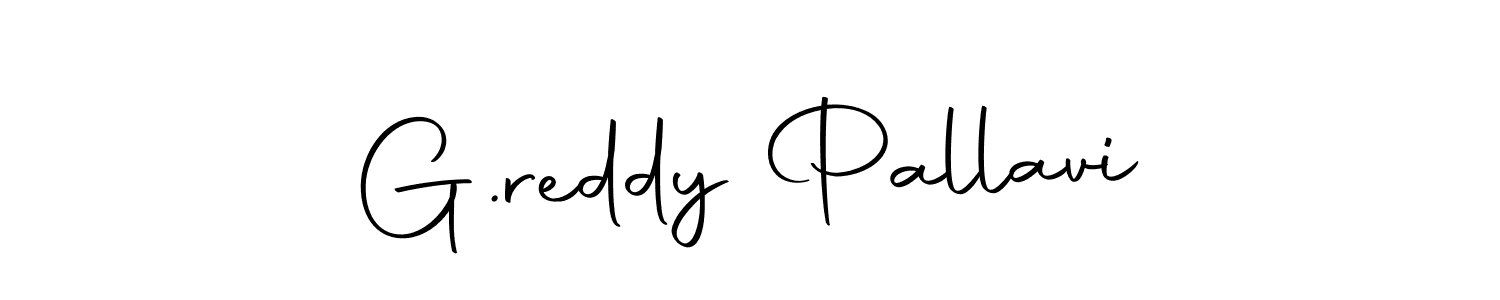 G.reddy Pallavi stylish signature style. Best Handwritten Sign (Autography-DOLnW) for my name. Handwritten Signature Collection Ideas for my name G.reddy Pallavi. G.reddy Pallavi signature style 10 images and pictures png