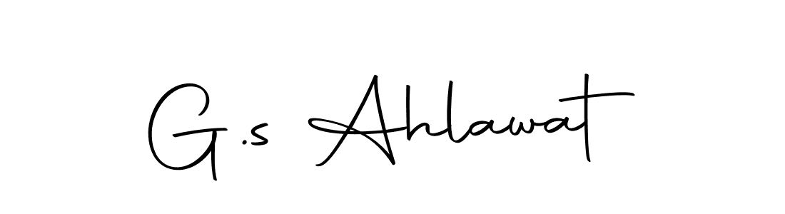 Make a beautiful signature design for name G.s Ahlawat. Use this online signature maker to create a handwritten signature for free. G.s Ahlawat signature style 10 images and pictures png