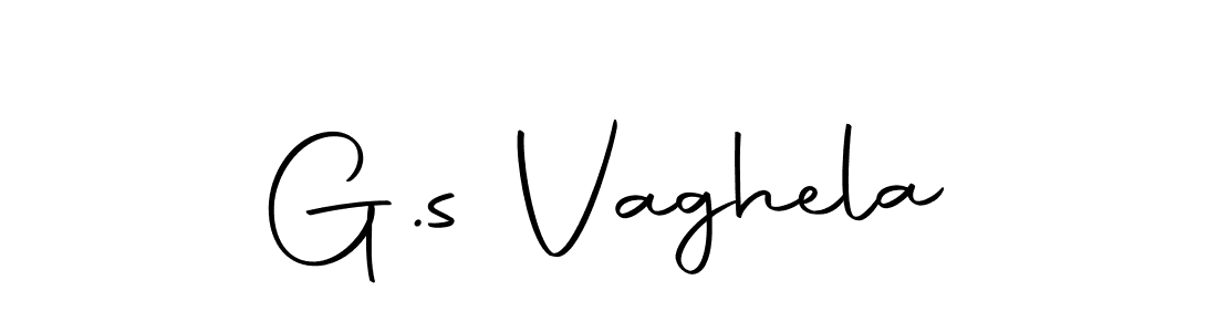 Make a beautiful signature design for name G.s Vaghela. With this signature (Autography-DOLnW) style, you can create a handwritten signature for free. G.s Vaghela signature style 10 images and pictures png