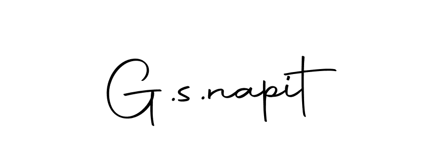 Make a beautiful signature design for name G.s.napit. With this signature (Autography-DOLnW) style, you can create a handwritten signature for free. G.s.napit signature style 10 images and pictures png