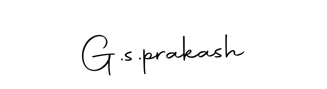 Make a beautiful signature design for name G.s.prakash. With this signature (Autography-DOLnW) style, you can create a handwritten signature for free. G.s.prakash signature style 10 images and pictures png