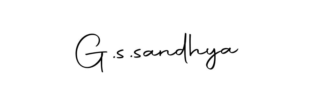 The best way (Autography-DOLnW) to make a short signature is to pick only two or three words in your name. The name G.s.sandhya include a total of six letters. For converting this name. G.s.sandhya signature style 10 images and pictures png