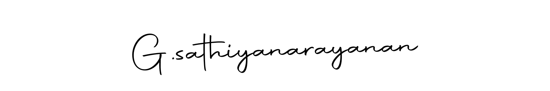 Make a beautiful signature design for name G.sathiyanarayanan. With this signature (Autography-DOLnW) style, you can create a handwritten signature for free. G.sathiyanarayanan signature style 10 images and pictures png