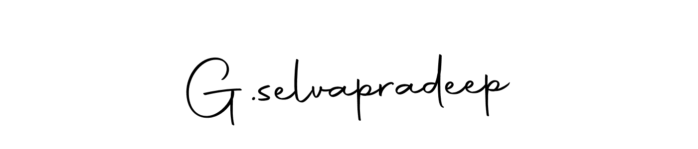 Make a beautiful signature design for name G.selvapradeep. With this signature (Autography-DOLnW) style, you can create a handwritten signature for free. G.selvapradeep signature style 10 images and pictures png