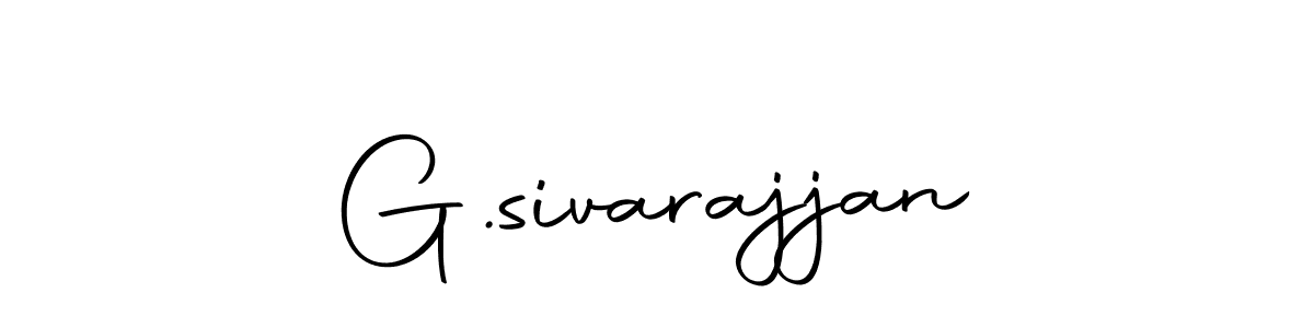 Design your own signature with our free online signature maker. With this signature software, you can create a handwritten (Autography-DOLnW) signature for name G.sivarajjan. G.sivarajjan signature style 10 images and pictures png