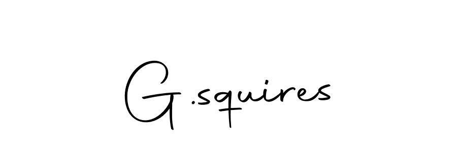 How to make G.squires signature? Autography-DOLnW is a professional autograph style. Create handwritten signature for G.squires name. G.squires signature style 10 images and pictures png