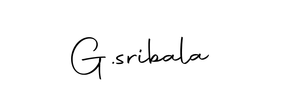 Make a beautiful signature design for name G.sribala. With this signature (Autography-DOLnW) style, you can create a handwritten signature for free. G.sribala signature style 10 images and pictures png