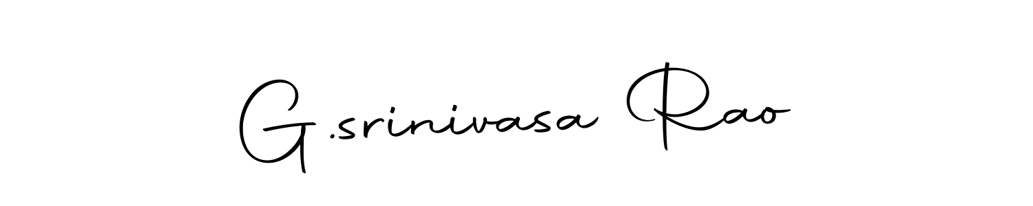 Make a beautiful signature design for name G.srinivasa Rao. With this signature (Autography-DOLnW) style, you can create a handwritten signature for free. G.srinivasa Rao signature style 10 images and pictures png