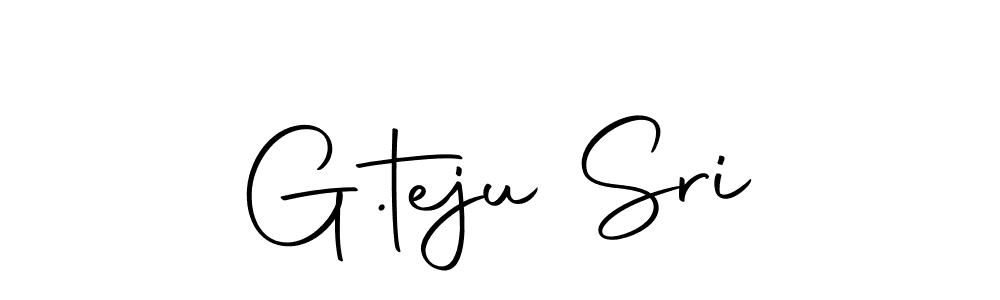 Make a short G.teju Sri signature style. Manage your documents anywhere anytime using Autography-DOLnW. Create and add eSignatures, submit forms, share and send files easily. G.teju Sri signature style 10 images and pictures png