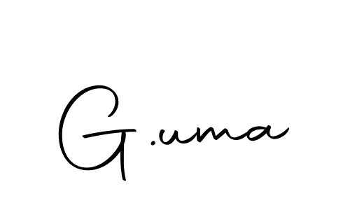 if you are searching for the best signature style for your name G.uma. so please give up your signature search. here we have designed multiple signature styles  using Autography-DOLnW. G.uma signature style 10 images and pictures png