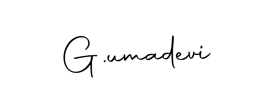 Make a beautiful signature design for name G.umadevi. Use this online signature maker to create a handwritten signature for free. G.umadevi signature style 10 images and pictures png