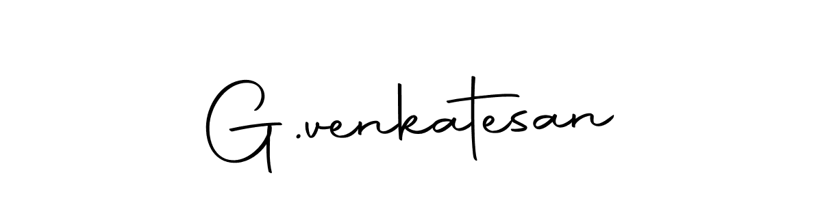 Use a signature maker to create a handwritten signature online. With this signature software, you can design (Autography-DOLnW) your own signature for name G.venkatesan. G.venkatesan signature style 10 images and pictures png