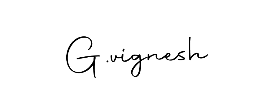 G.vignesh stylish signature style. Best Handwritten Sign (Autography-DOLnW) for my name. Handwritten Signature Collection Ideas for my name G.vignesh. G.vignesh signature style 10 images and pictures png