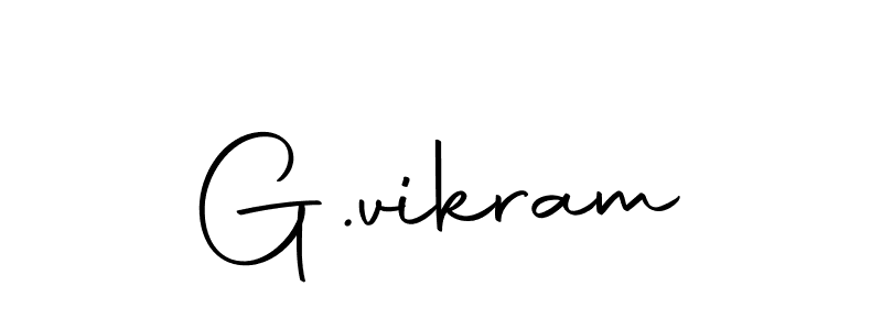 You should practise on your own different ways (Autography-DOLnW) to write your name (G.vikram) in signature. don't let someone else do it for you. G.vikram signature style 10 images and pictures png