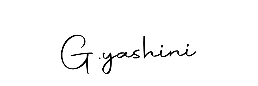 Also we have G.yashini name is the best signature style. Create professional handwritten signature collection using Autography-DOLnW autograph style. G.yashini signature style 10 images and pictures png