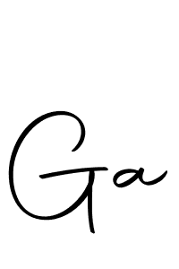 How to make Ga name signature. Use Autography-DOLnW style for creating short signs online. This is the latest handwritten sign. Ga signature style 10 images and pictures png