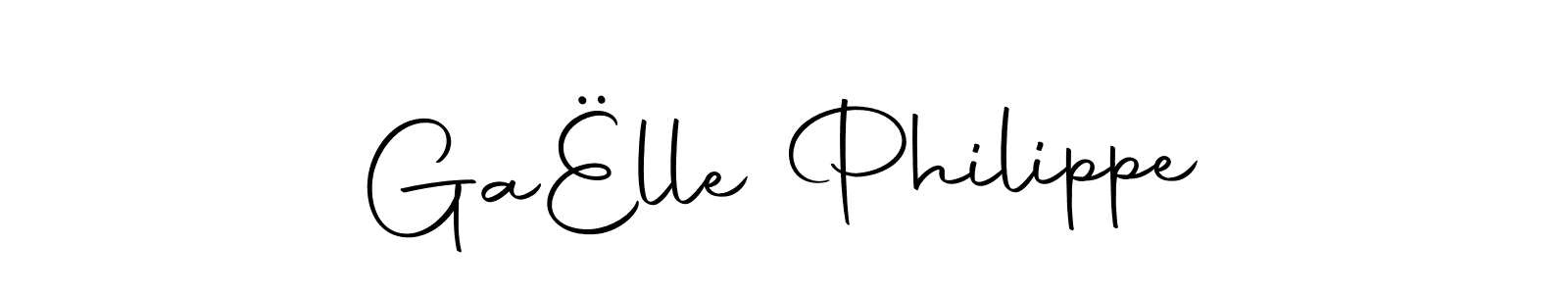 How to make GaËlle Philippe signature? Autography-DOLnW is a professional autograph style. Create handwritten signature for GaËlle Philippe name. GaËlle Philippe signature style 10 images and pictures png