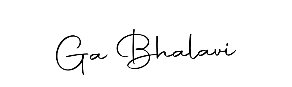 How to make Ga Bhalavi signature? Autography-DOLnW is a professional autograph style. Create handwritten signature for Ga Bhalavi name. Ga Bhalavi signature style 10 images and pictures png