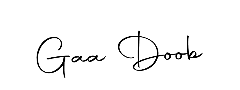 How to Draw Gaa Doob signature style? Autography-DOLnW is a latest design signature styles for name Gaa Doob. Gaa Doob signature style 10 images and pictures png