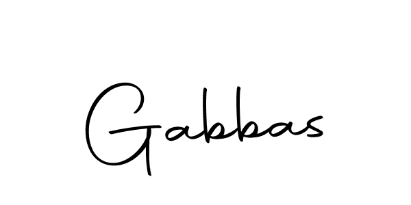 Make a beautiful signature design for name Gabbas. Use this online signature maker to create a handwritten signature for free. Gabbas signature style 10 images and pictures png