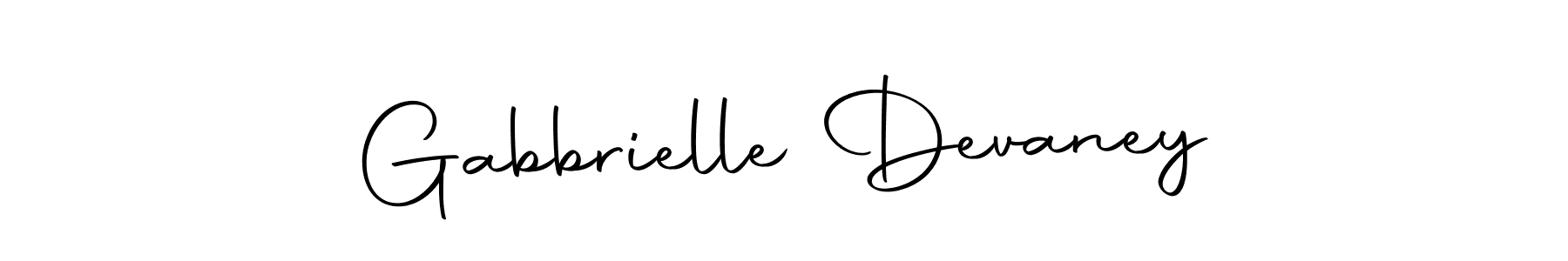Also we have Gabbrielle Devaney name is the best signature style. Create professional handwritten signature collection using Autography-DOLnW autograph style. Gabbrielle Devaney signature style 10 images and pictures png
